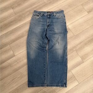 Vintage Exhaust Denim Carpenter Pants